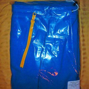 American Apparel Polar Fleece Pants NEW UNOPENED size XL Palace Blue & Freesia